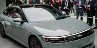 Cận cảnh ô tô điện mới của Sony và Honda: Trang bị AI, có thể điều khiển bằng tay cầm PS5, tích hợp cả Unreal Engine 5 Cận cảnh ô tô điện mới của Sony và Honda: Trang bị AI, có thể điều khiển bằng tay cầm PS5, tích hợp cả Unreal Engine 5- Ảnh 1.